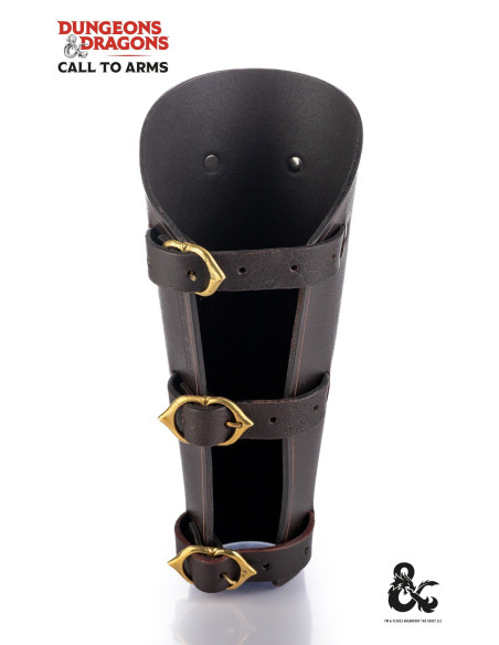 Pulseiras medievais de couro, marrom