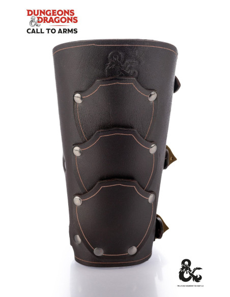 Pulseira de lutador medieval em couro...