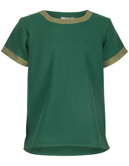 Túnica medieval de manga curta modelo...