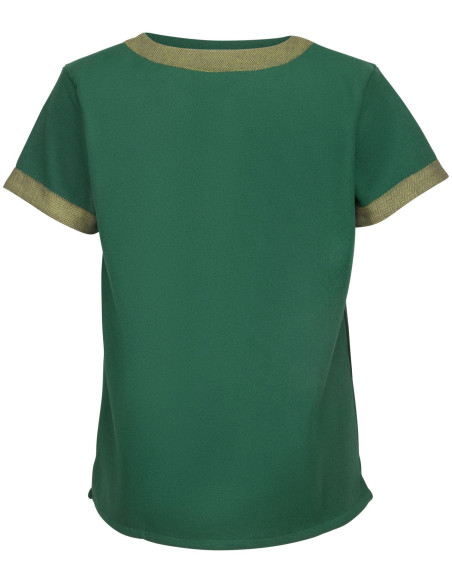 Túnica medieval de manga curta modelo...