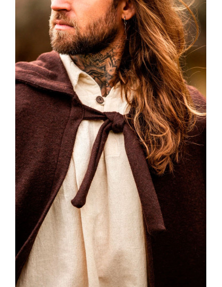 Capa longa medieval modelo Boil,...