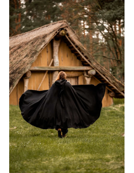 Capa medieval longa modelo Hervir,...