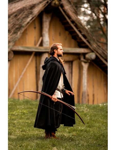 Capa medieval longa modelo Hervir,...