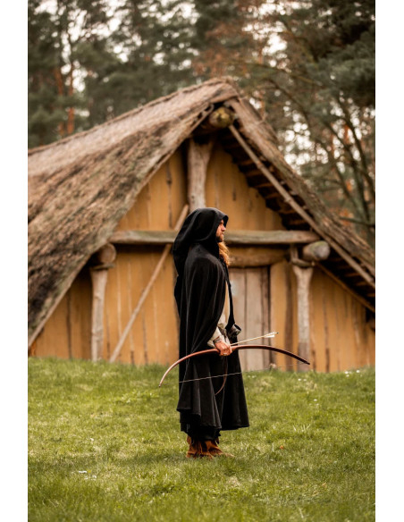 Capa medieval longa modelo Hervir,...