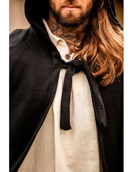 Capa medieval longa modelo Hervir,...