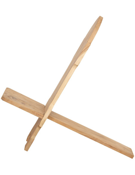 Cadeira medieval de madeira Viking...