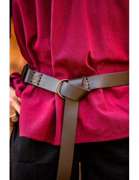 Cinto de couro Conrad marrom