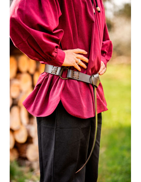 Cinto de couro Conrad marrom