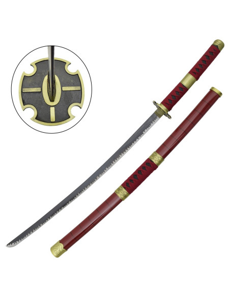 Sandai Kitetsu Katana não oficial de...