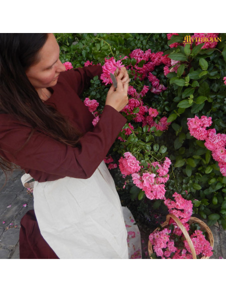 Avental medieval renascentista, cor...