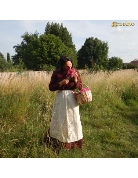 Avental medieval renascentista, cor...