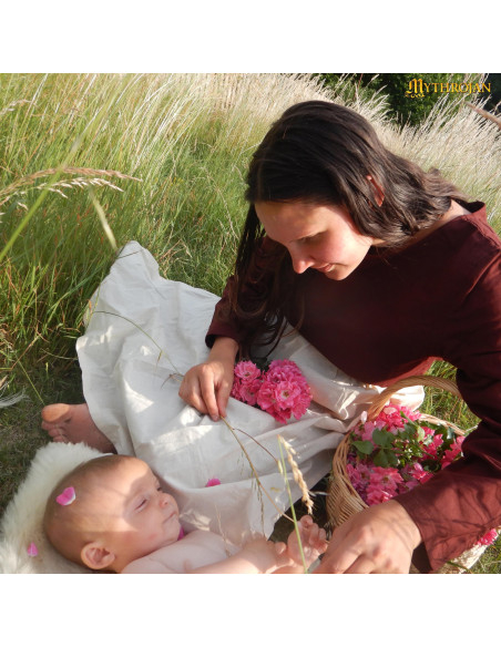 Avental medieval renascentista, cor...