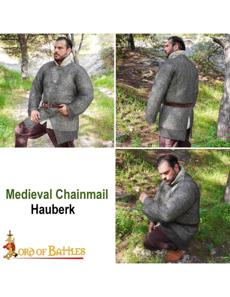 Anéis redondos de cota de malha de...