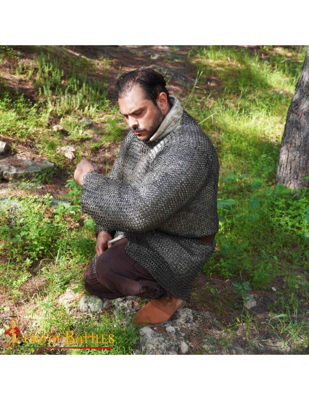 Anéis redondos de cota de malha de...