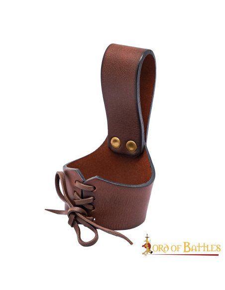 Baldric de couro medieval para...