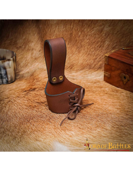 Baldric de couro medieval para...