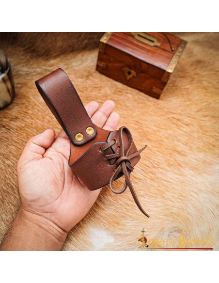 Baldric de couro medieval para...