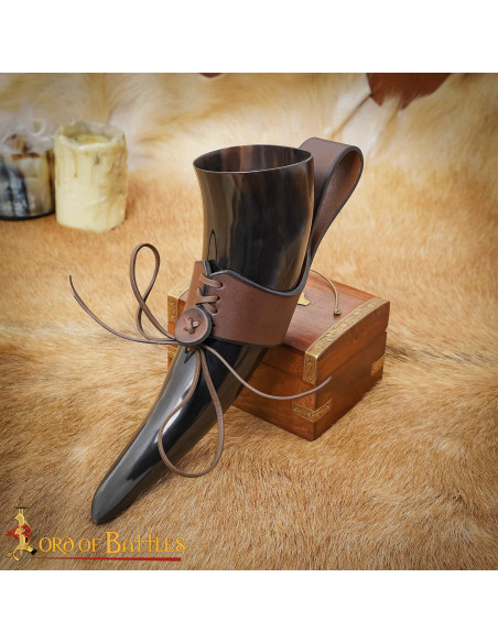 Baldric de couro medieval para...