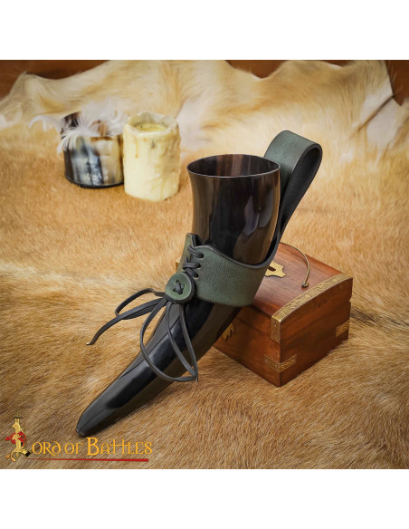 Baldric de couro medieval para...