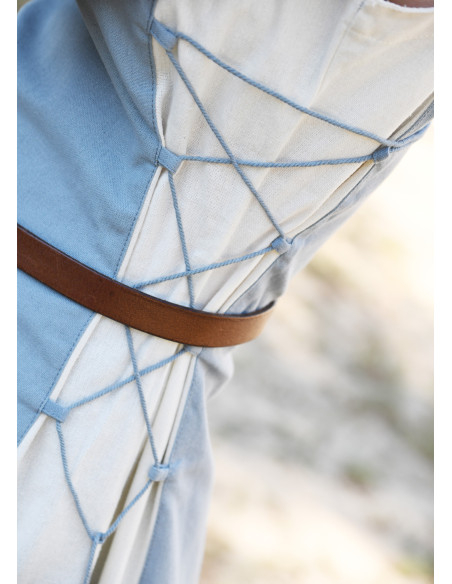 Vestido medieval sem mangas modelo...