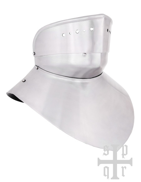 Gorge de aço medieval do final da...