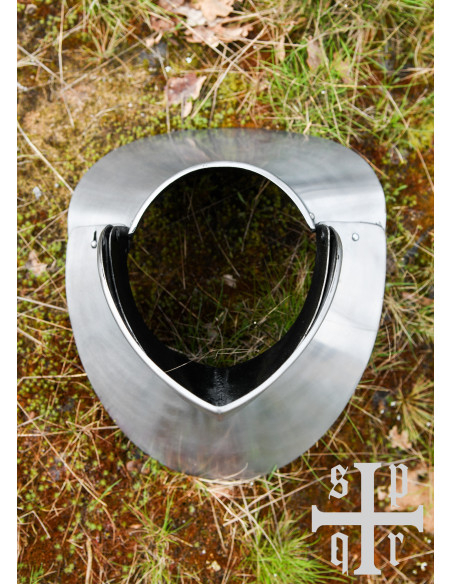 Gorge de aço medieval do final da...