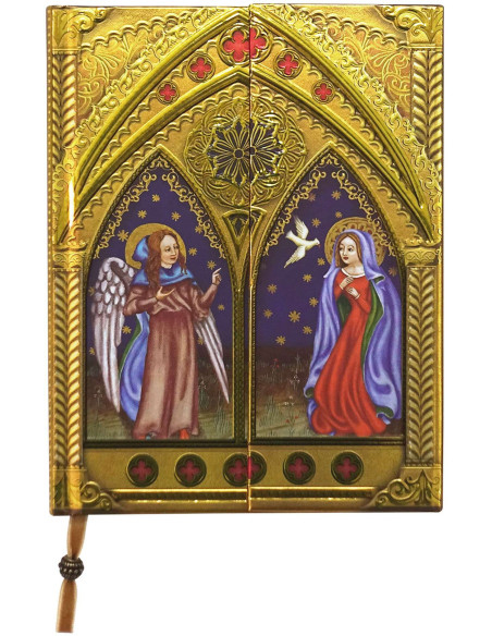 Diário com desenho de Arte Sacra (144...