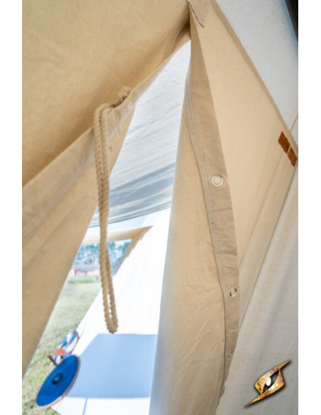 Tenda medieval para guerreiros...