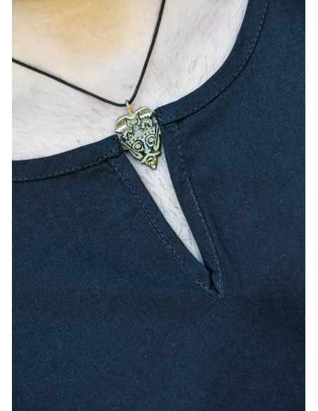 Túnica medieval sem mangas modelo...