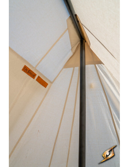 Tenda medieval natural para...
