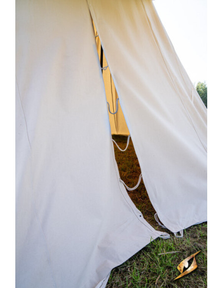 Tenda medieval natural para...