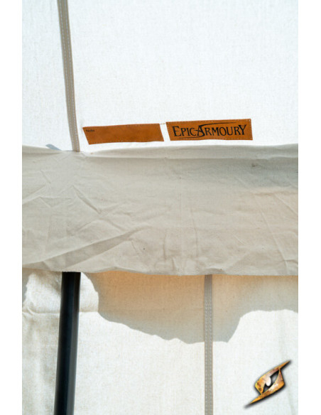 Tenda medieval, natural 4 x 4 metros...