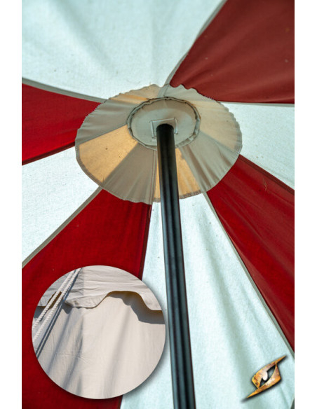 Tenda medieval, natural 4 x 4 metros...