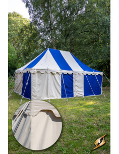 Tenda marquise medieval, natural 4 x 6 metros. (Versão...