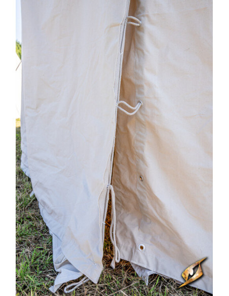 Tenda marquise medieval, natural 4 x...