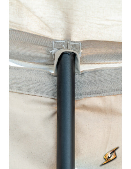 Tenda marquise medieval, natural 4 x...