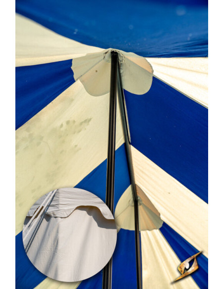 Tenda marquise medieval, natural 4 x...