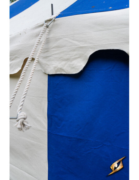 Tenda marquise medieval azul natural...