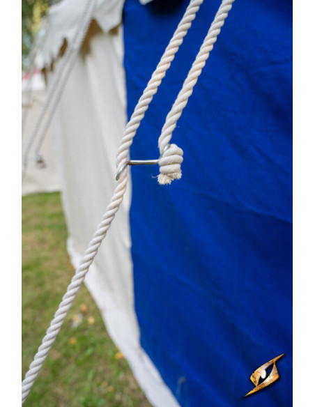 Tenda marquise medieval azul natural...