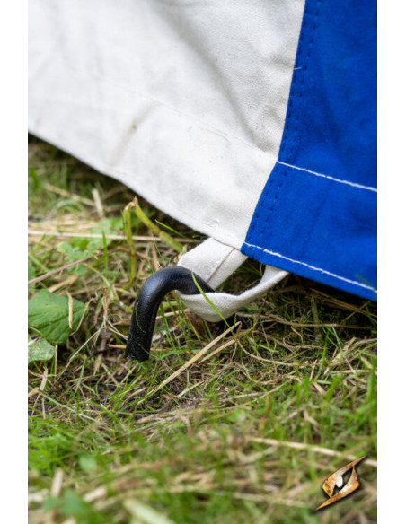 Tenda marquise medieval azul natural...