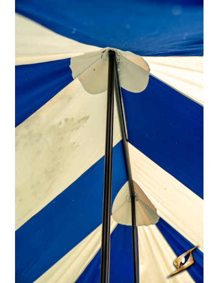 Tenda marquise medieval azul natural...