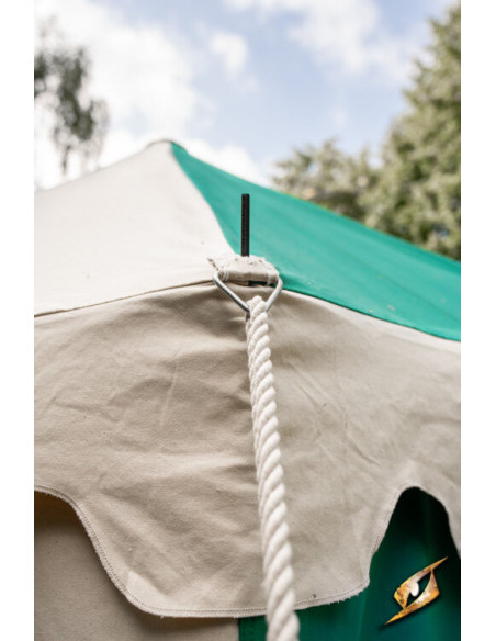 Tenda marquise medieval verde natural...