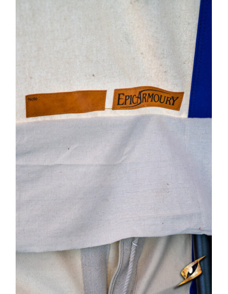 Tenda pavilhão medieval, azul natural...