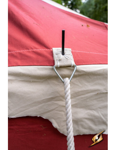 Tenda marquise medieval, vermelho...