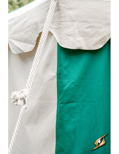 Tenda marquise medieval verde natural...
