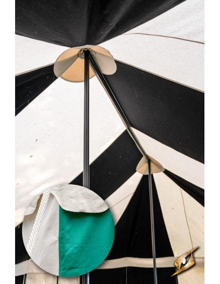 Tenda marquise medieval verde natural...