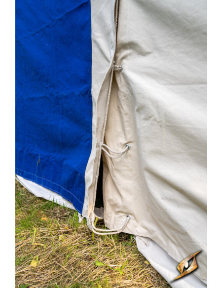 Tenda marquise medieval azul natural...