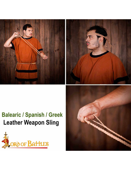 Sling Balearic com laços trançados