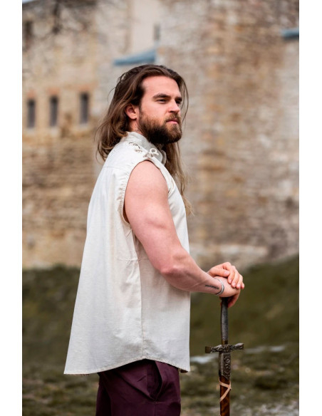 Camisa sem mangas Medieval Henn