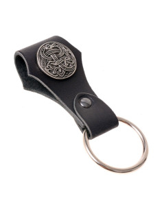 Baldric Viking pequeno com anel de machado